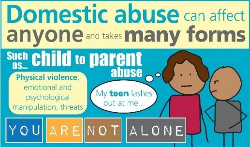 Domestic abuse logo