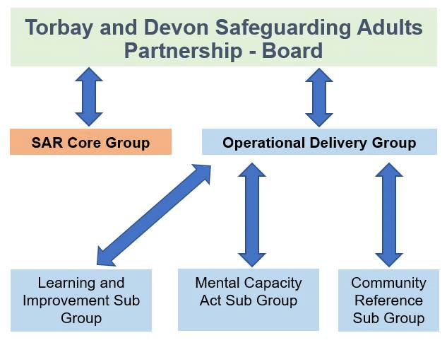 The TDSAP organisational structure